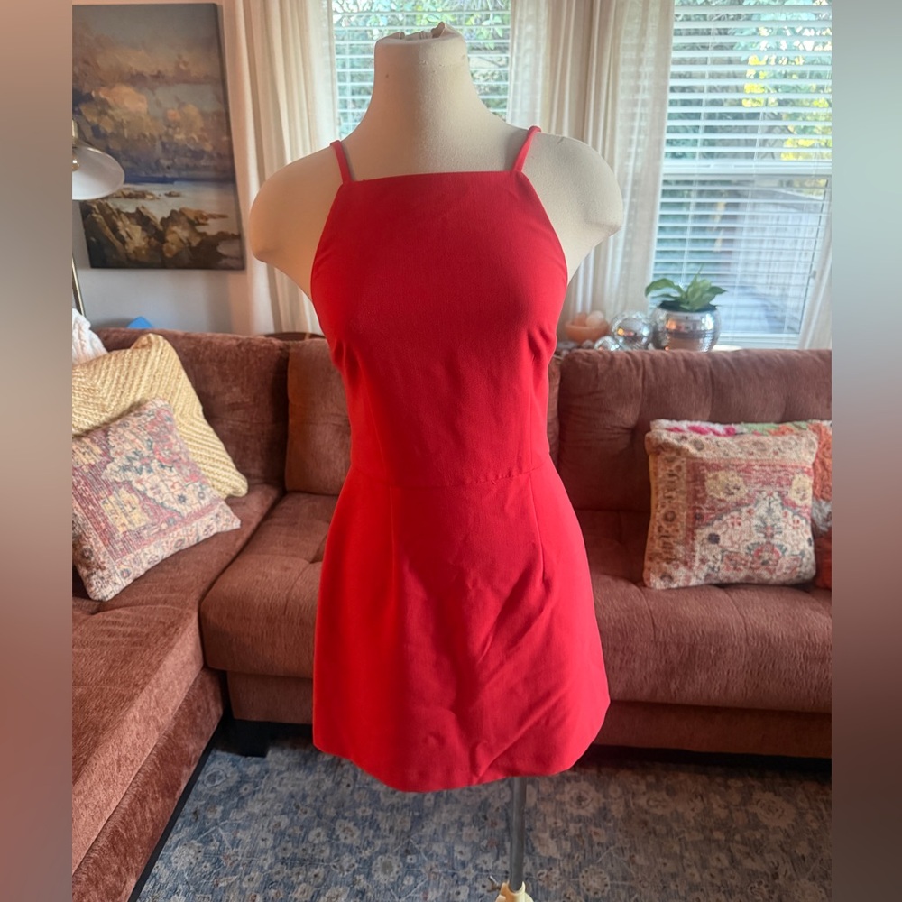 French Connection Red Mini Dress women’s 6